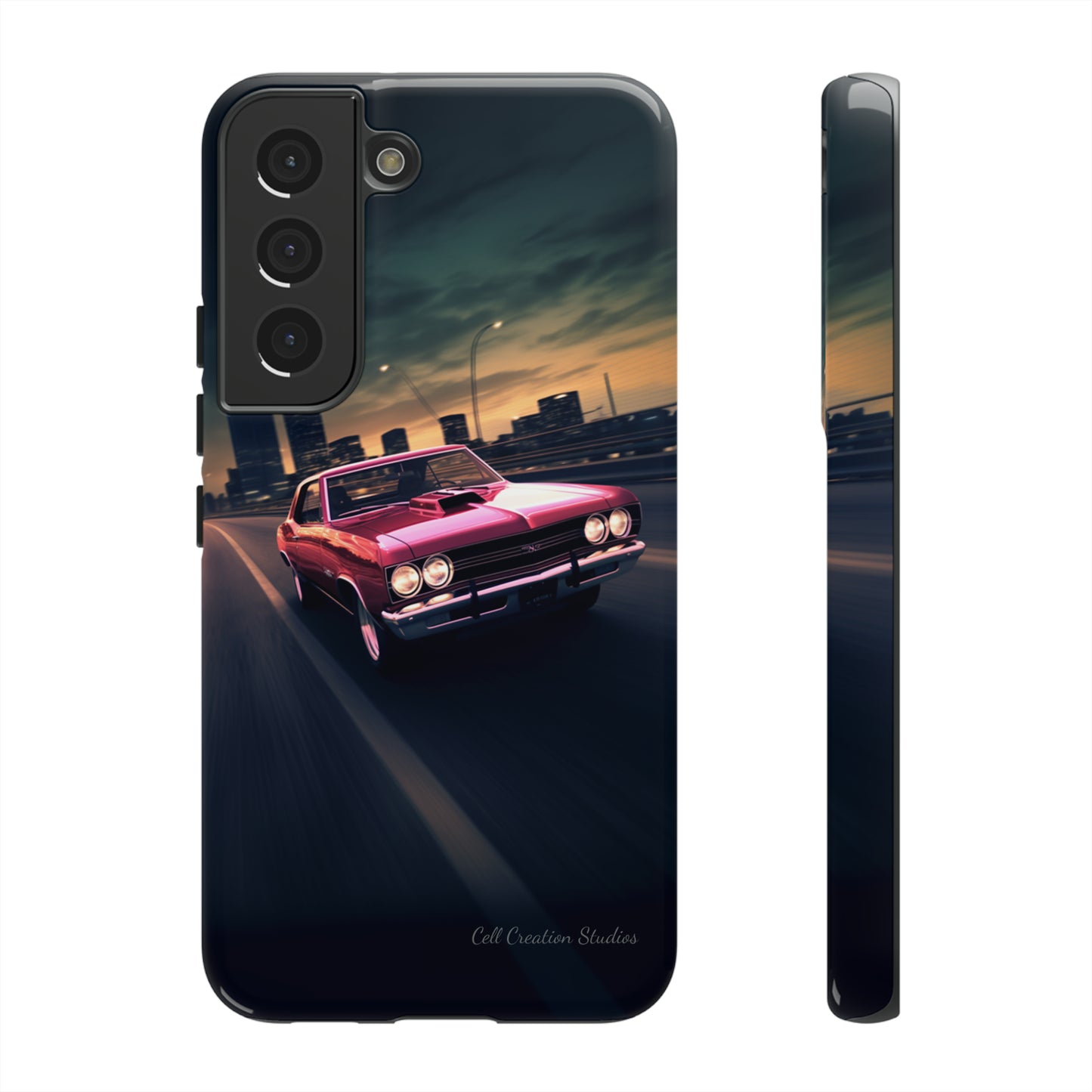 "Sunset City Cruise GTO Edition" -Tough Samsung Phone Cases