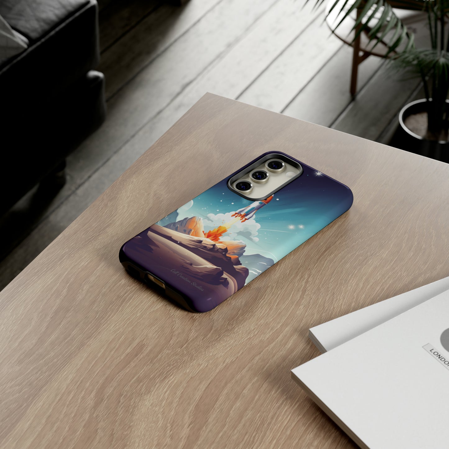 Introducing our "Galactic Odyssey" Cell Phone Case – Launch Your Device into Adventure -Tough Cases