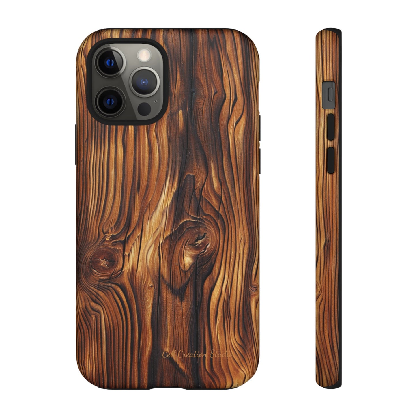 "Wood Grain Elegance"  -Tough iPhone Cases