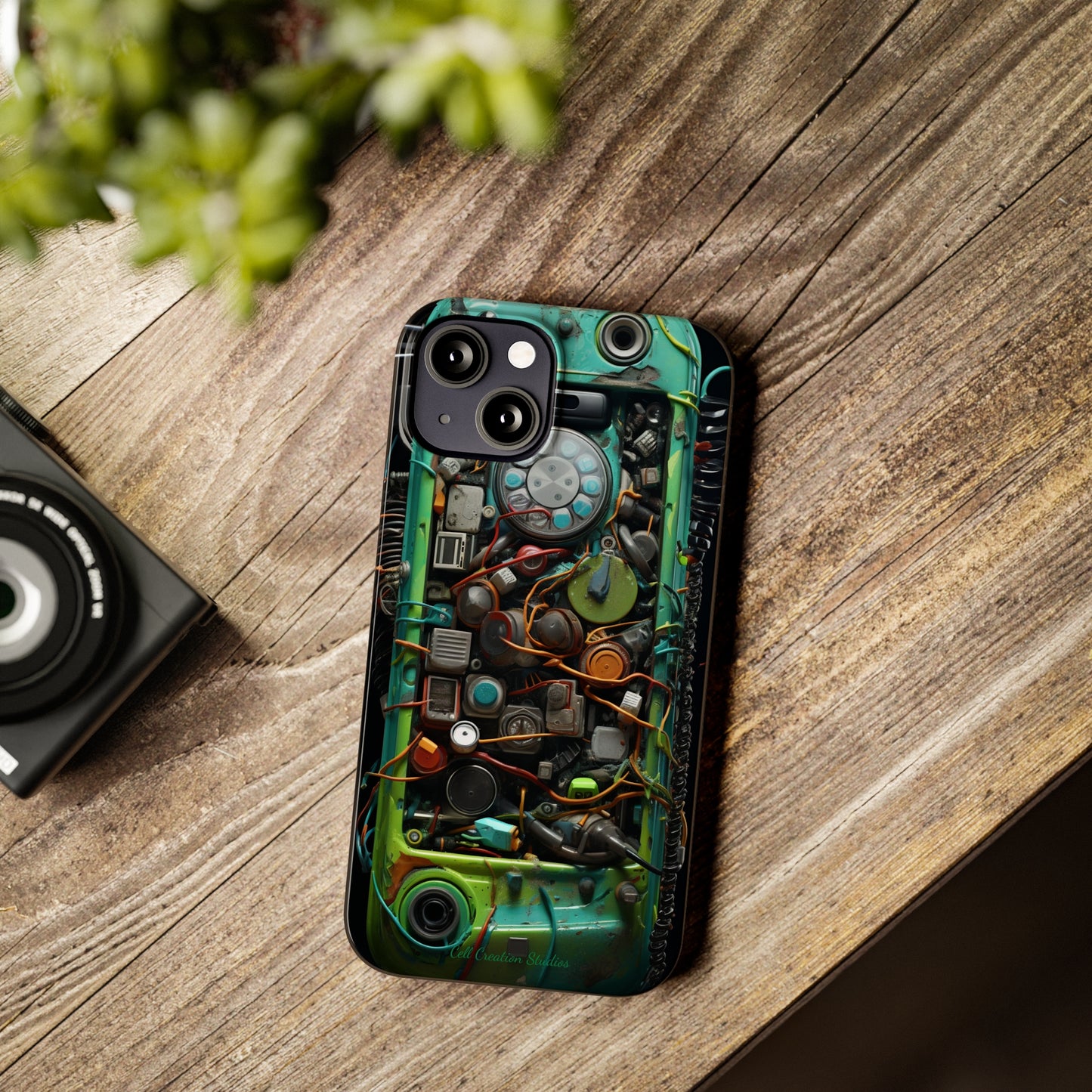 Introducing the "Mechanical Wonders" Cell Phone Case – Peek Inside with Intricate Cell Phone Inner Workings -Slim Phone Cases