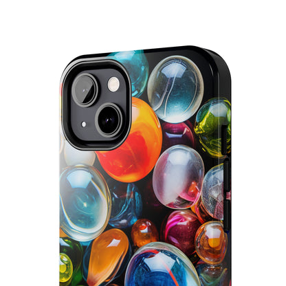 Introducing the "Vibrant Marbles Mosaic" Cell Phone Case – Carry a Kaleidoscope of Colors! -Tough Phone Cases