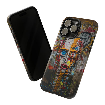 "Urban Graffiti Face" -Tough Phone Cases