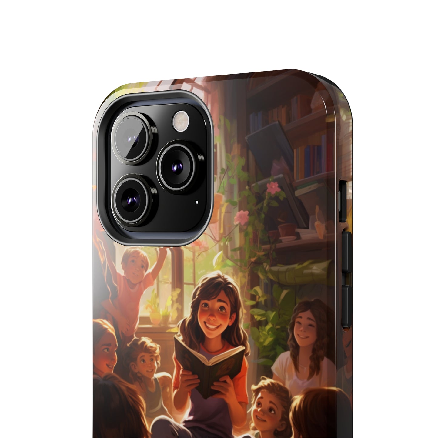 Introducing the "Inspiring Teacher's Tale" Cell Phone Case – Capture the Joy of Storytime -Tough Phone Cases