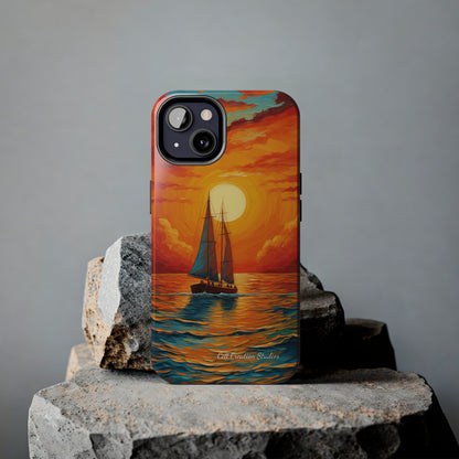 "Sailboat Sunset" -Tough iPhone Cases