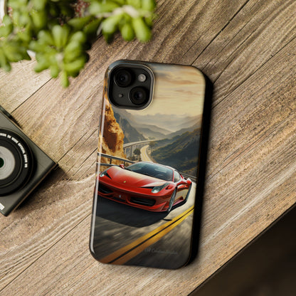 "Mountain Majesty Ferrari Edition" -MagSafe Tough iPhone Cases