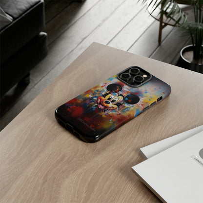 "Cheerful Mickey Mouse" -Tough iPhone Cases