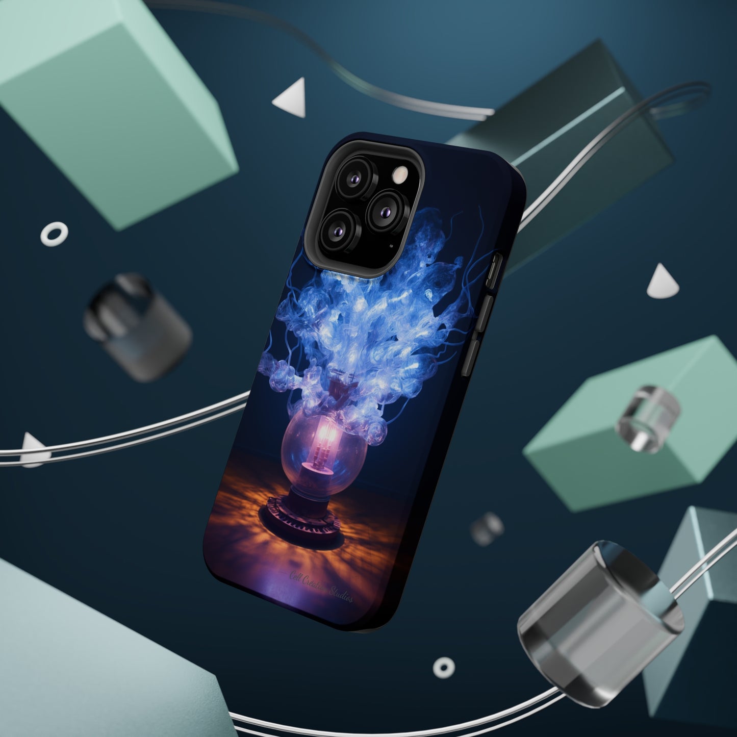 Introducing the "Enchanted Radiance" Cell Phone Case – Unveil the Magic Within -MagSafe Tough Cases