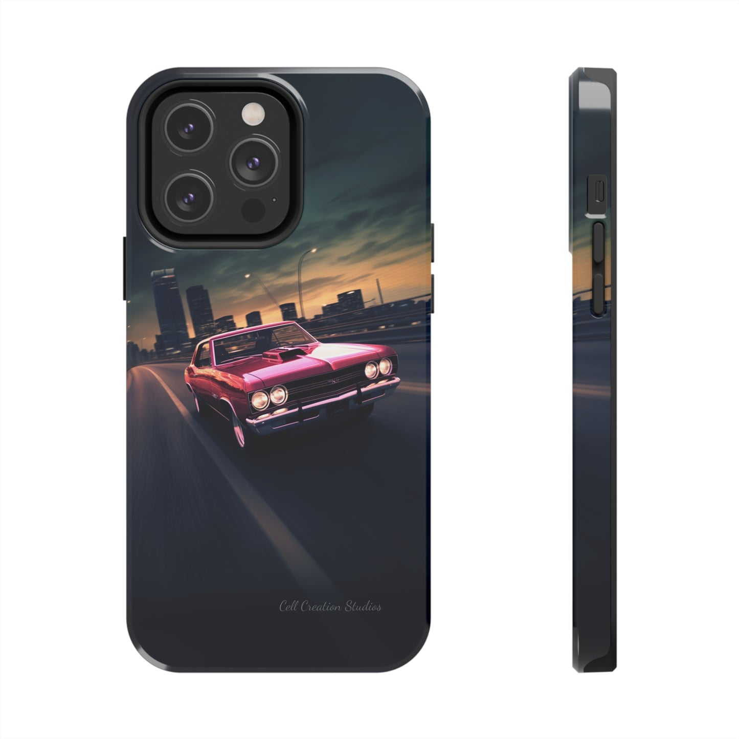 "Sunset City Cruise GTO Edition" -Tough iPhone Cases