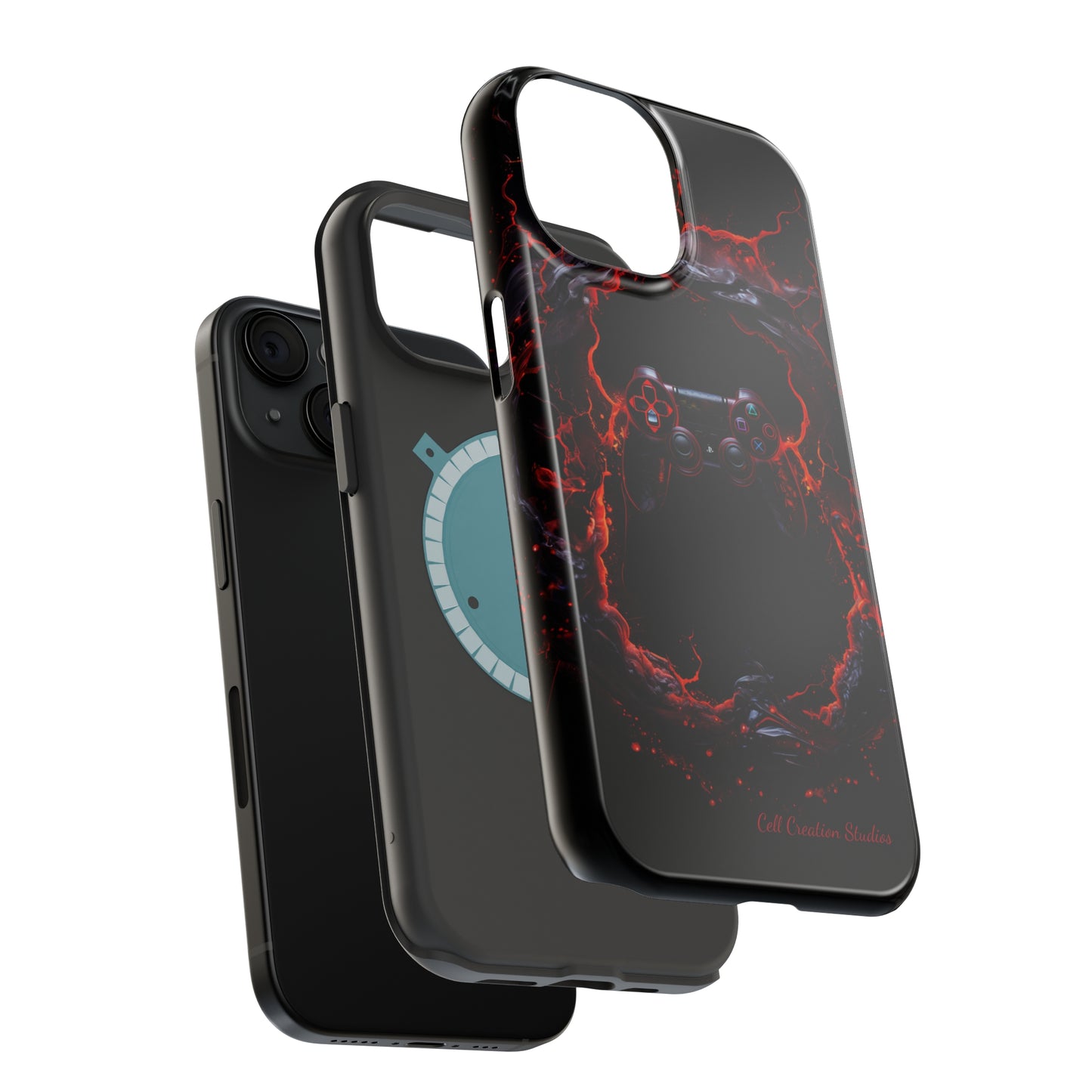 "InfernoGamer Plasma Burst" -MagSafe Tough iPhone Cases