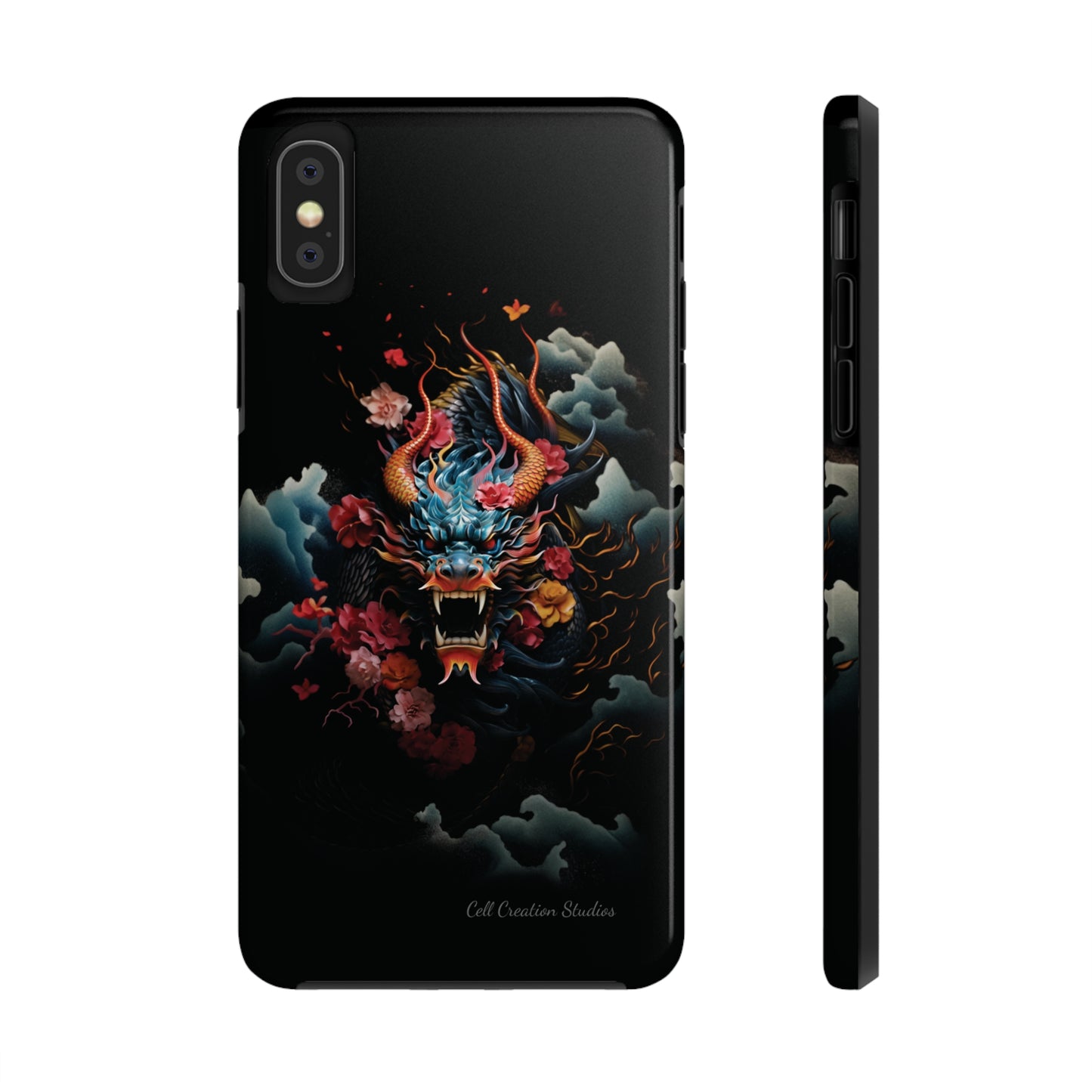 Introducing the "Japanese Dragon Majesty" Cell Phone Case – Embrace the Legend in Style -Tough Phone Cases