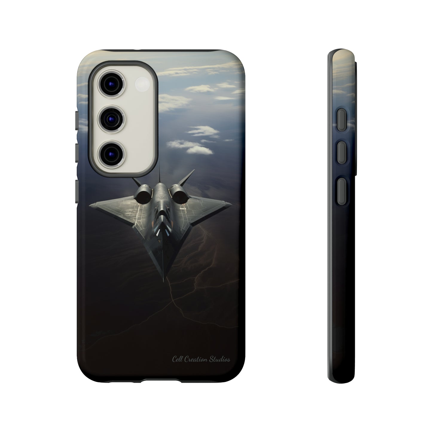 "Stealth Bomber Nightfall" Phone Case -Tough Cases