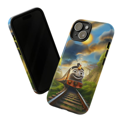 The "Smiling Express Train" Phone Case -Tough Cases