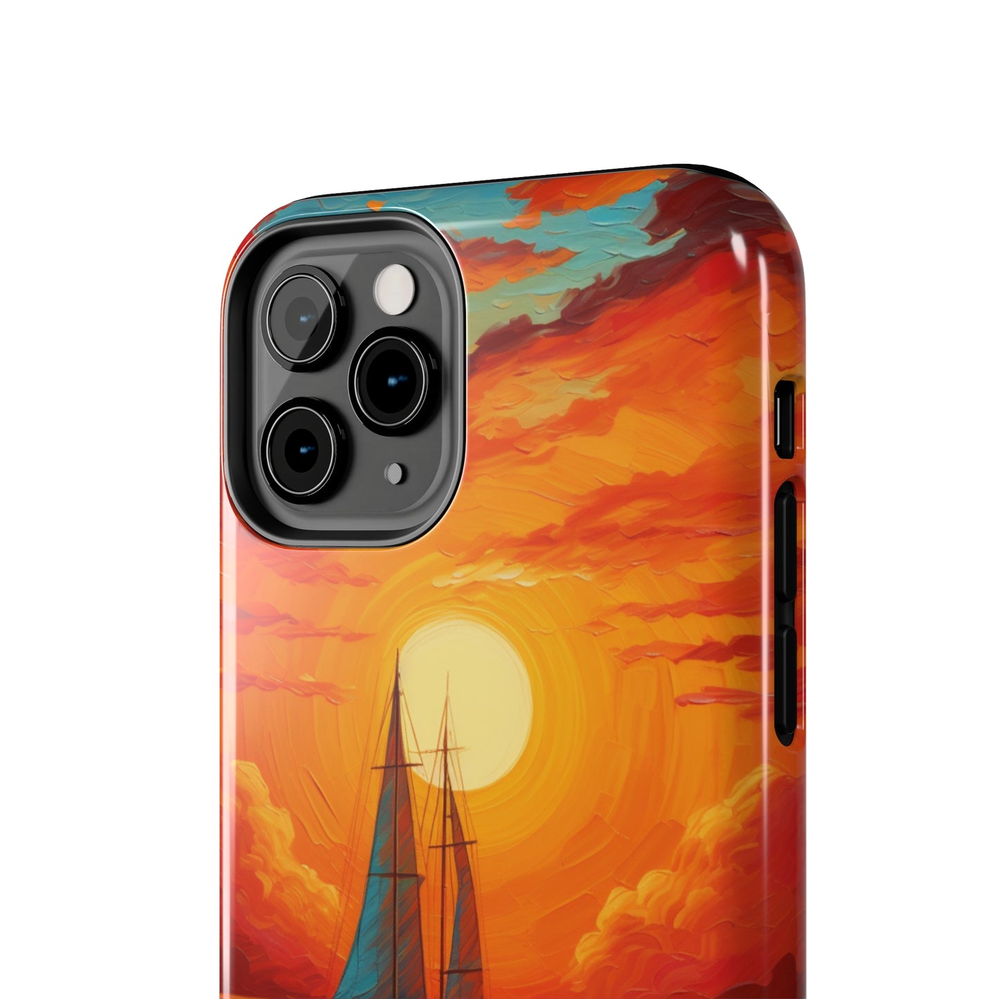 "Sailboat Sunset" -Tough iPhone Cases