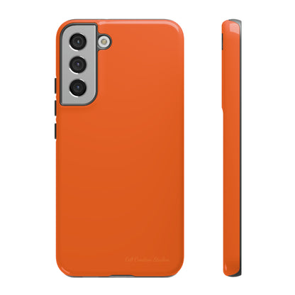 "Orange Burst" -Tough Samsung Phone Cases