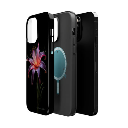 "Vibrant Purple Lily" Phone Case -MagSafe Tough Cases