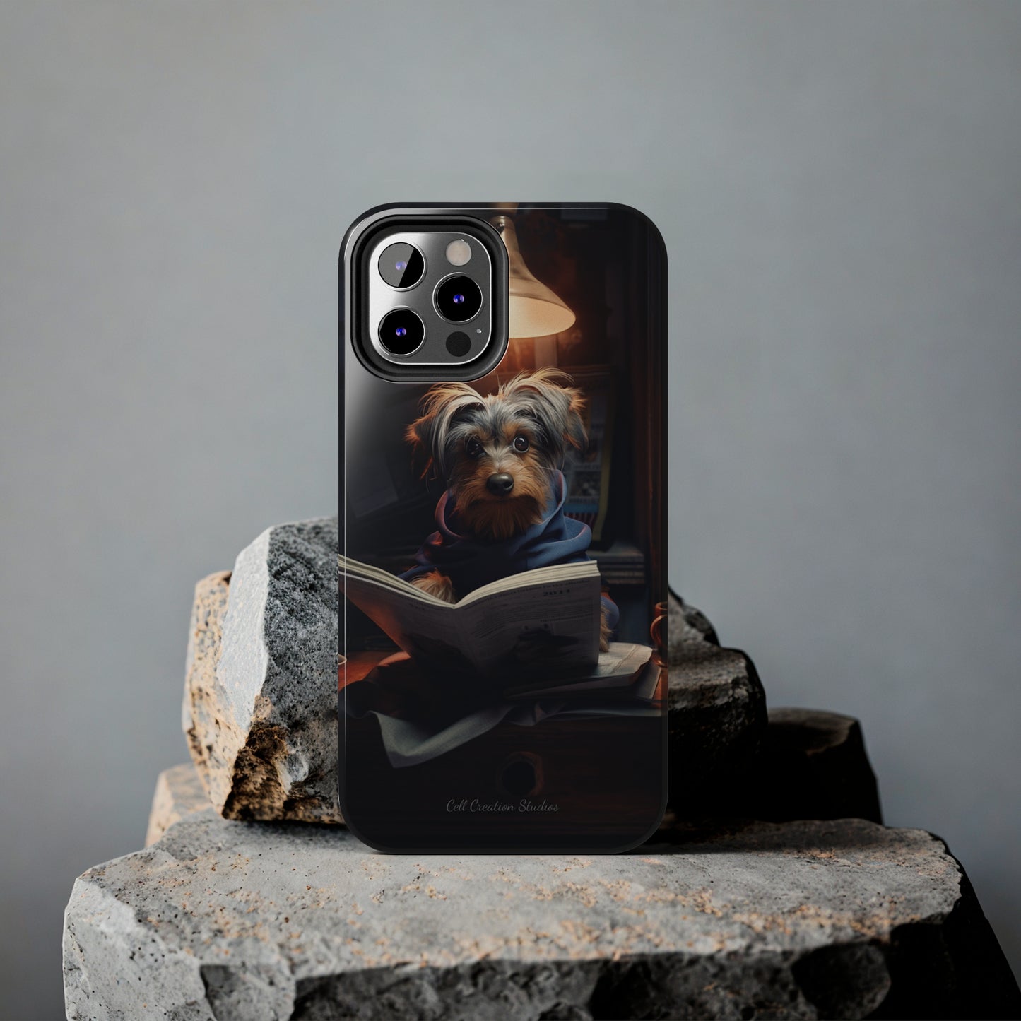 Introducing the "Canine Chronicle" Cell Phone Case – Where Tail-Wagging Tales Unfold! -Tough Phone Cases