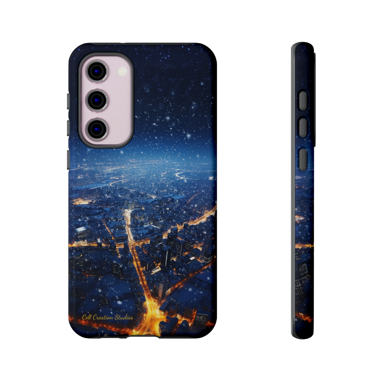 "Urban Snowfall Glow" -Tough Samsung Phone Cases