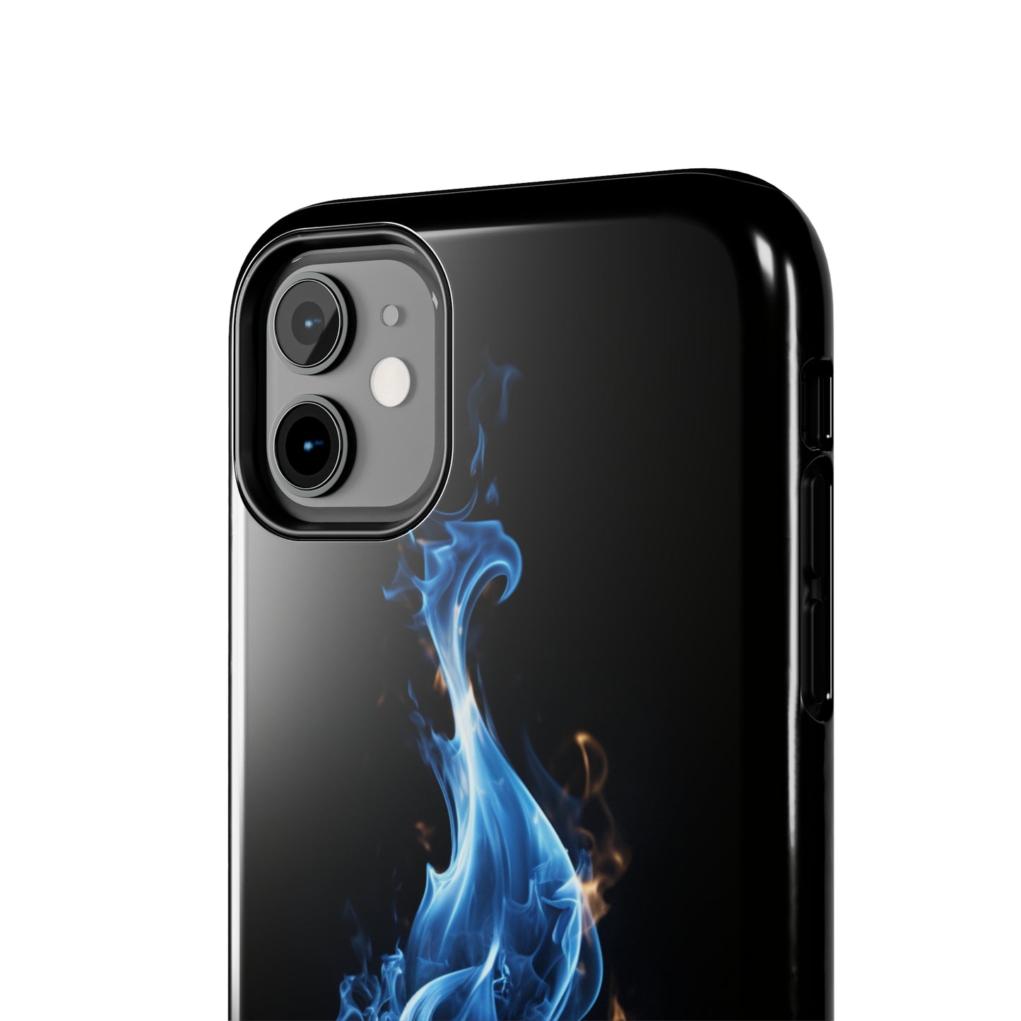 "Blue Flame" Phone Case: Ignite Your Style with Fiery Elegance -Tough Phone Cases