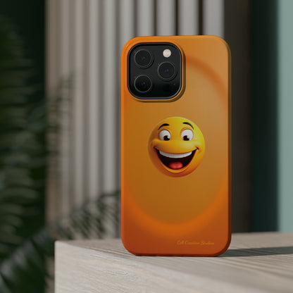 Introducing the "Laughing Emoji" Cell Phone Case – Carry Laughter Everywhere -MagSafe Tough Cases