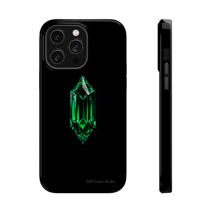 "Emerald Elegance" Phone Case -MagSafe Tough Cases