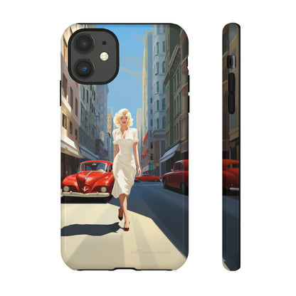 "City Stroll Glamour" Marilyn Monroe Phone Case -Tough Cases