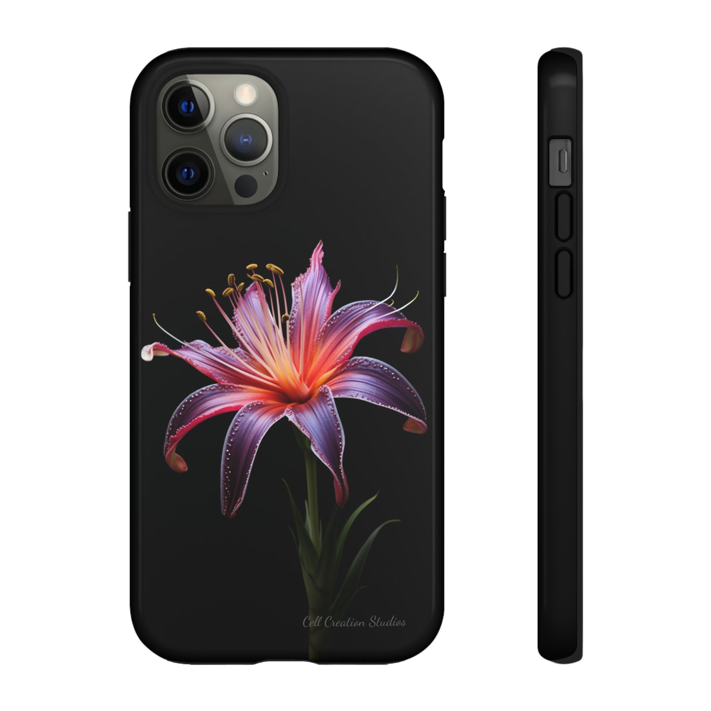 "Vibrant Purple Lily" Phone Case -Tough Cases