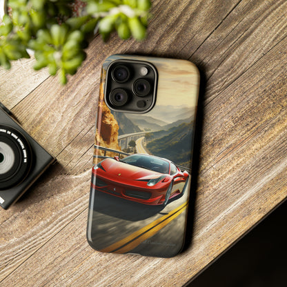 "Mountain Majesty Ferrari Edition" -Tough iPhone Cases