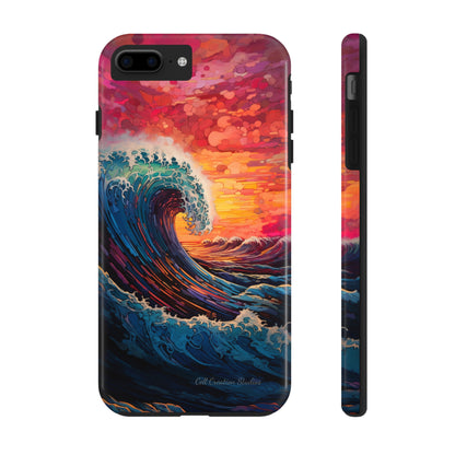 "Colorful Ocean Wave" Cell Phone Case -Tough Phone Cases