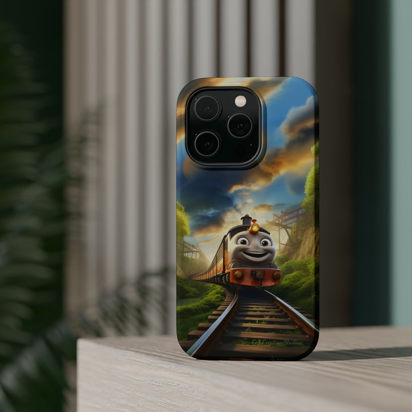 The 'Smiling Express Train" Phone Case -MagSafe Tough Cases