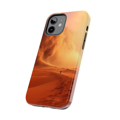 Introducing the "Desert Wanderer" Cell Phone Case – Embark on a Journey through Sand and Storm -Tough Phone Cases