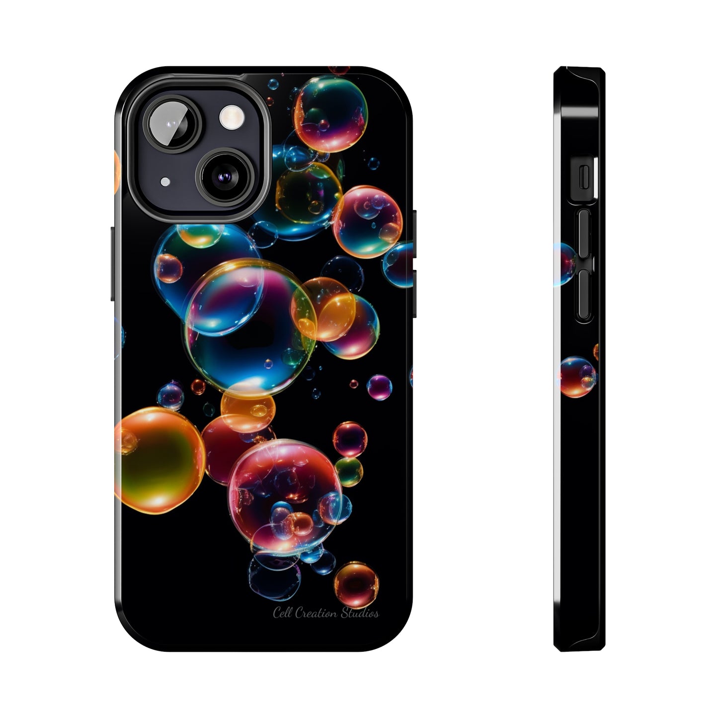 Elevate Your Phone's Aesthetic with our "BubbleBurst" Cell Phone Case -Tough Phone Cases