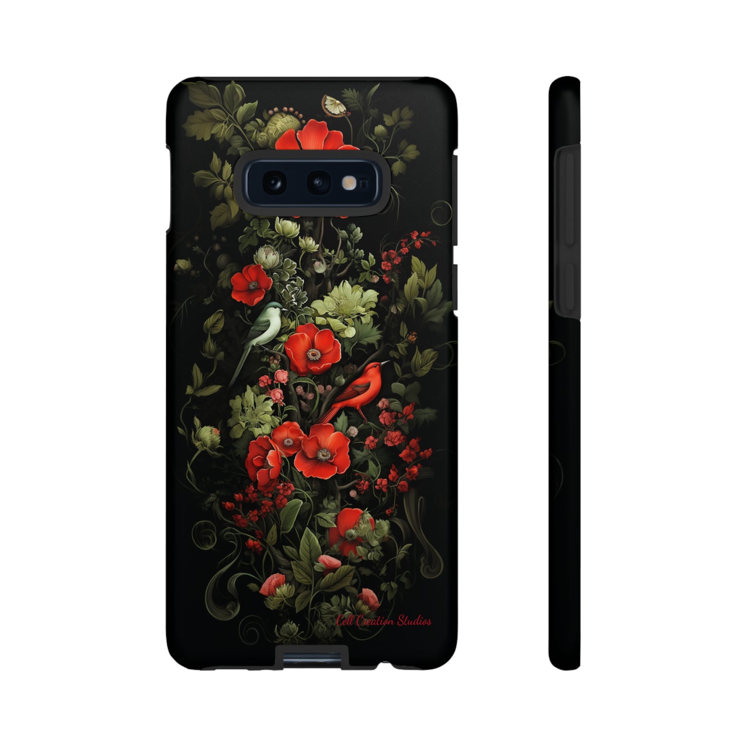 "Floral Serenade Elegance" -Tough Samsung Phone Cases