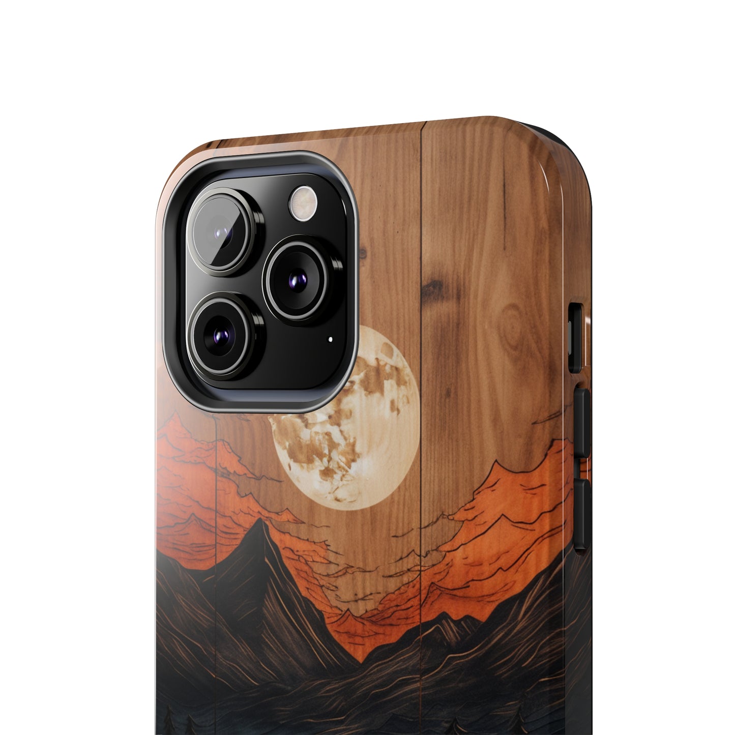 "Elevate Your Style with the Mountain Moonlight Phone Case" -Tough Phone Cases