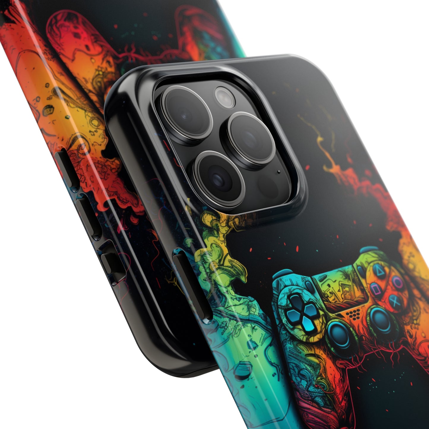 "ColorBlast Gaming" -Tough iPhone Cases