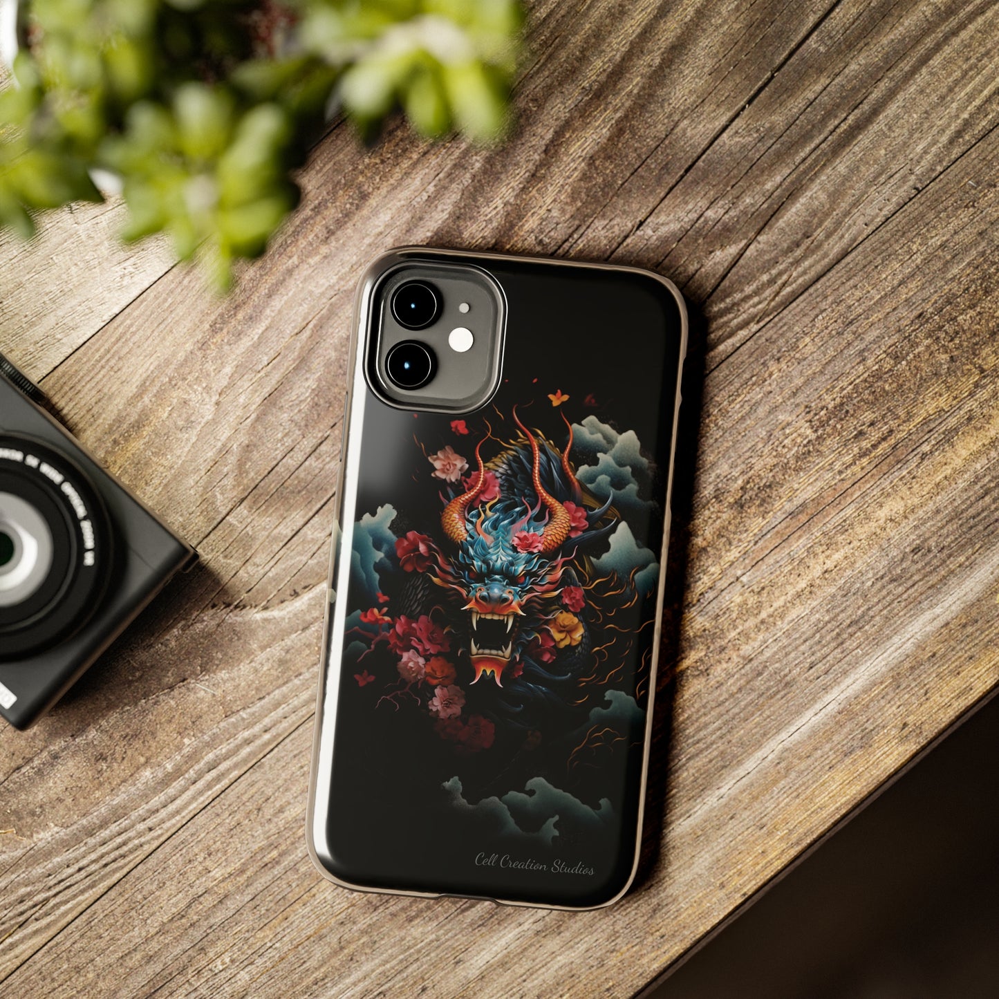 Introducing the "Japanese Dragon Majesty" Cell Phone Case – Embrace the Legend in Style -Tough Phone Cases