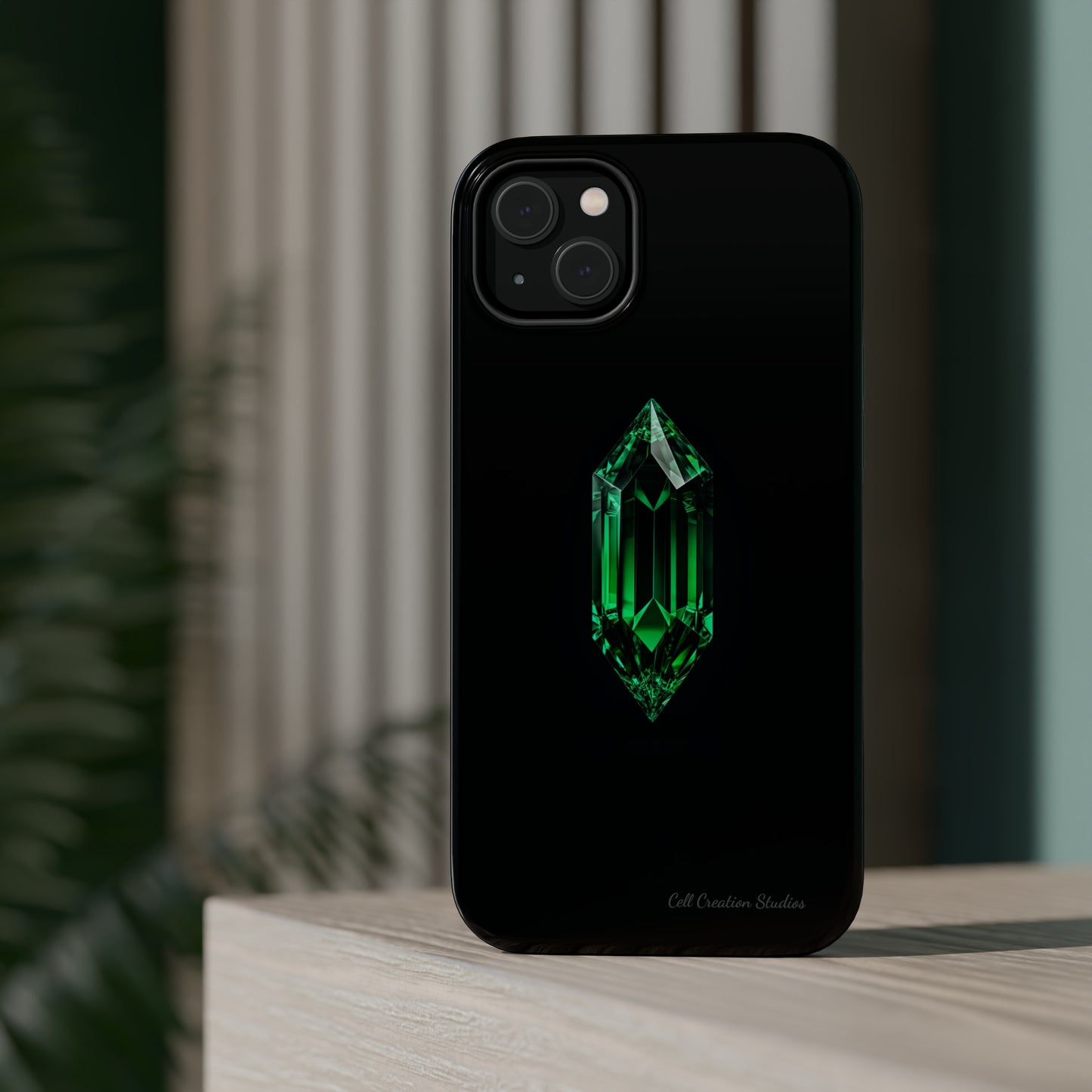 "Emerald Elegance" Phone Case -MagSafe Tough Cases