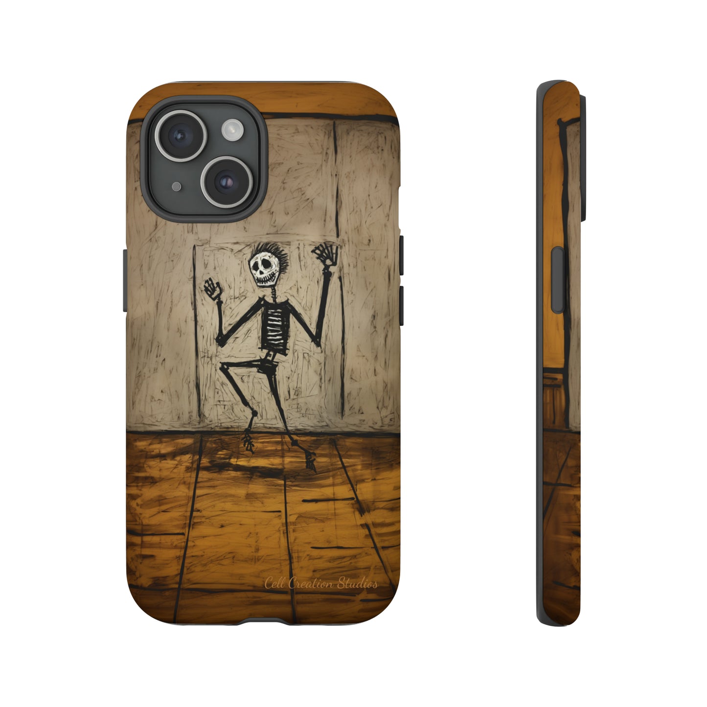 "Groovy Bones Skeleton" -Tough iPhone Cases