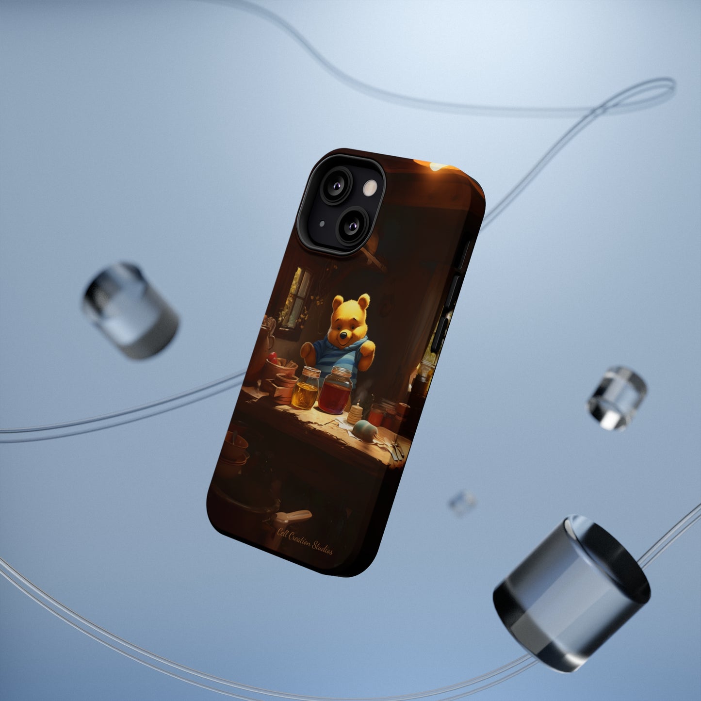 Introducing the "Winnie-The-Pooh's Honey Haven" Cell Phone Case – A Sweet Nostalgic Delight -MagSafe Tough Cases