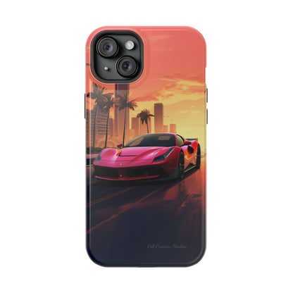 "Sunset Boulevard Ferrari Edition" -MagSafe Tough iPhone Cases