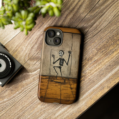 "Groovy Bones Skeleton" -Tough iPhone Cases