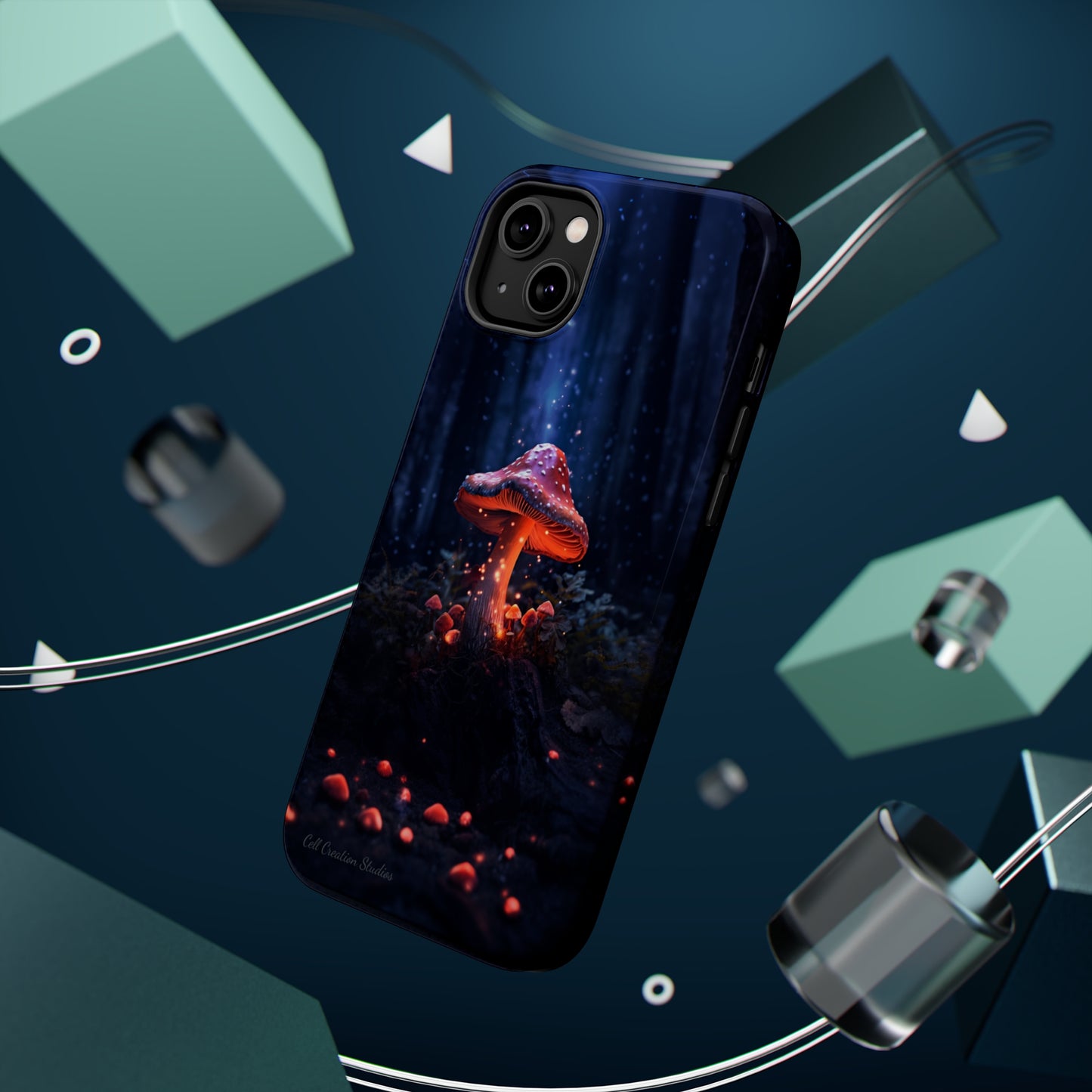 Introducing the "Enchanted Magic Mushroom" Cell Phone Case – Unveil the Mystical Realm -MagSafe Tough Cases