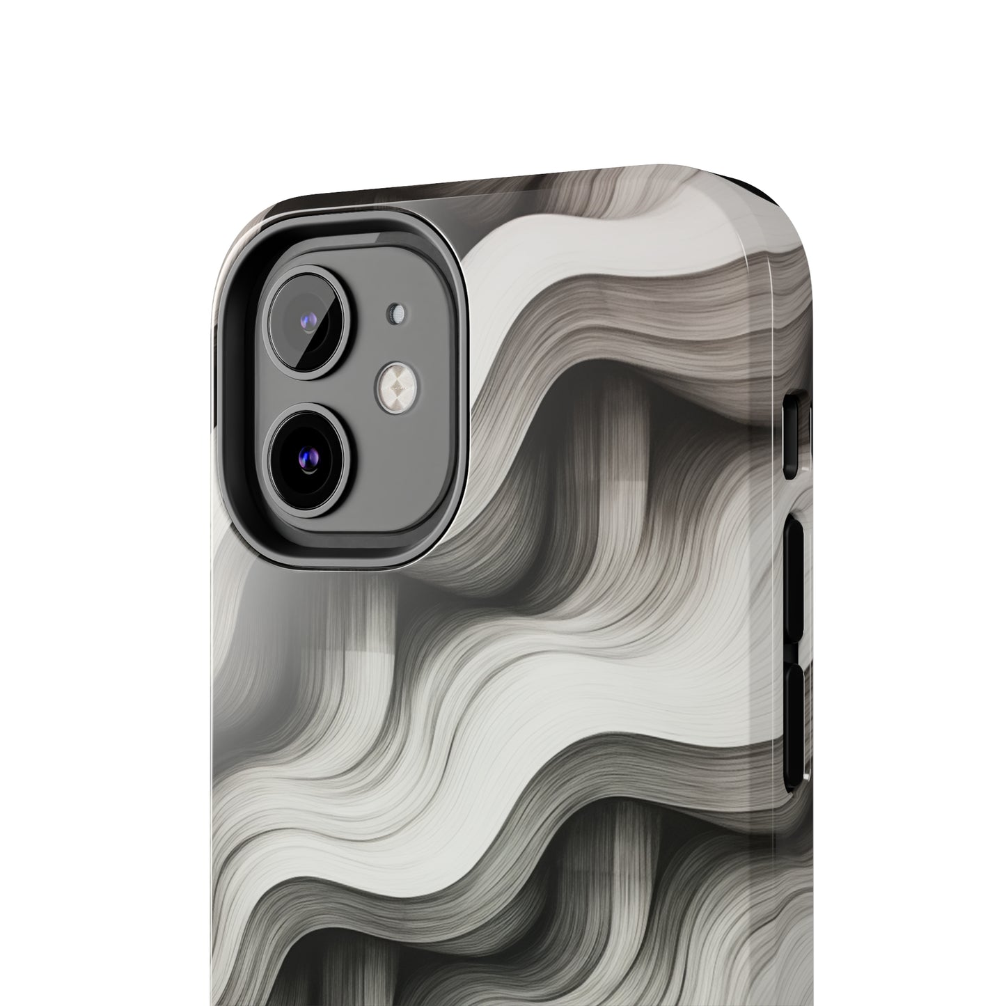 The "Geometric Waves" Cell Phone Case -Tough Phone Cases