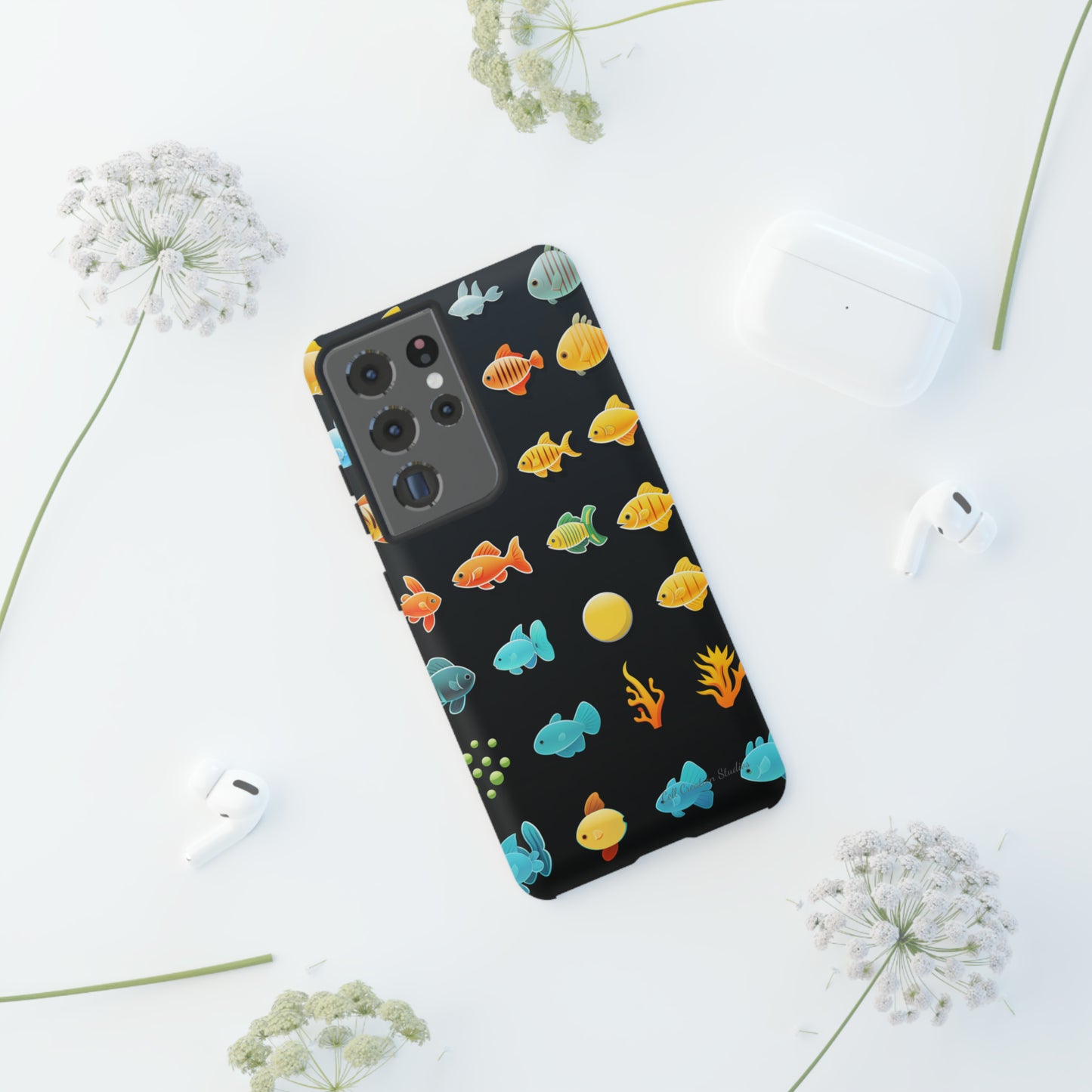 "AquaArt Fish" -Tough Phone Cases