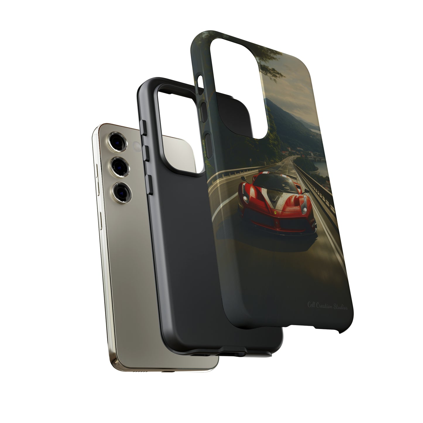 "Tropical Thrill Ferrari Edition" -Tough Samsung Phone Cases