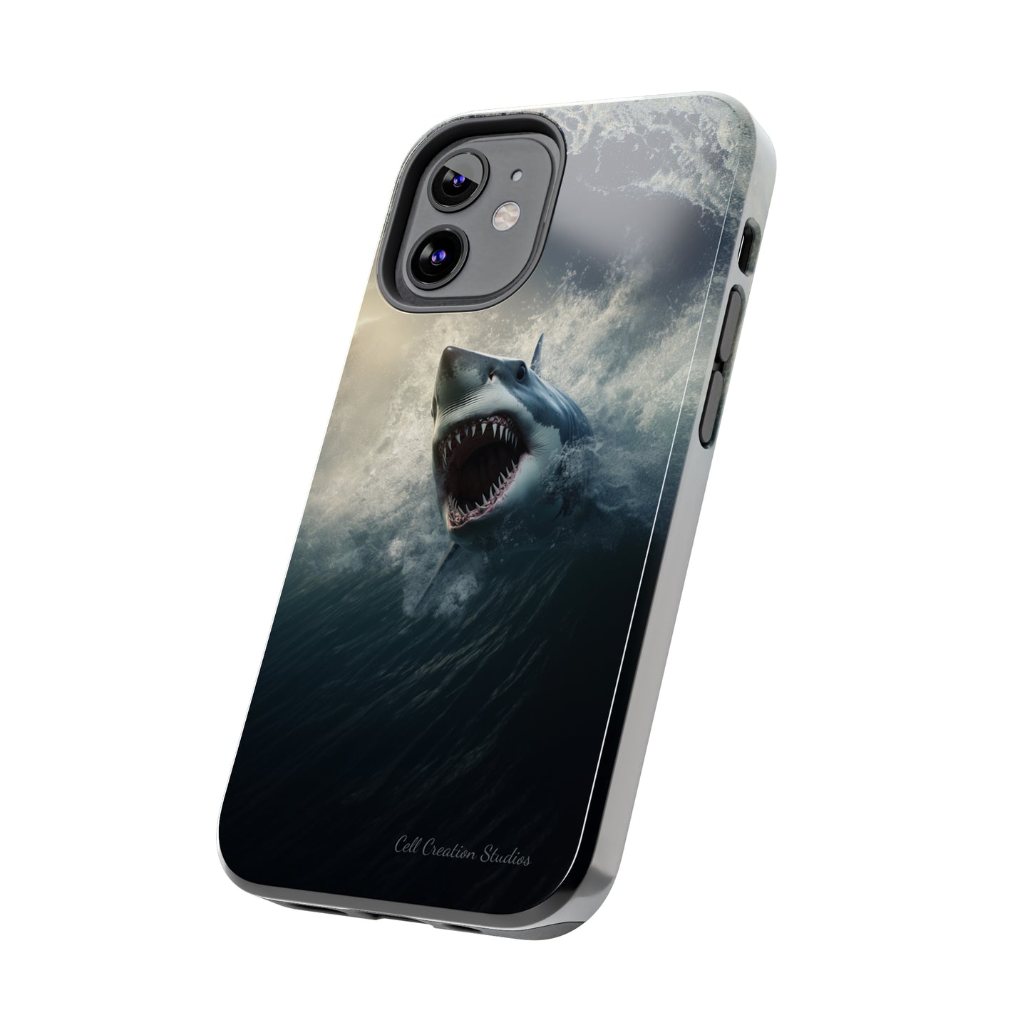 The "Ocean King Great White Shark" Phone Case -Tough Phone Cases