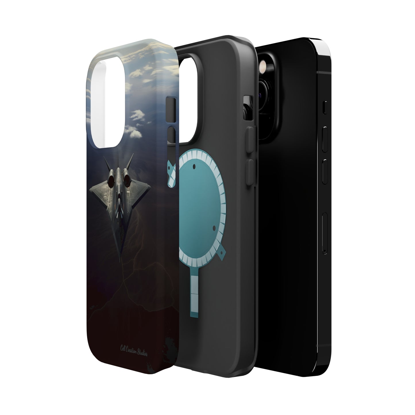 "Stealth Bomber Nightfall" Phone Case -MagSafe Tough Cases