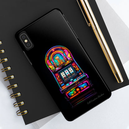 Introducing the "Vibrant Slot Frenzy" Cell Phone Case – Experience the Thrill of Colors and Luck -Tough Phone Cases