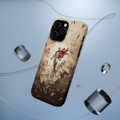 Introducing the "Heroic Guardian" Cell Phone Case – Unleash Your Inner Superhero with Captivating Design -MagSafe Tough Cases