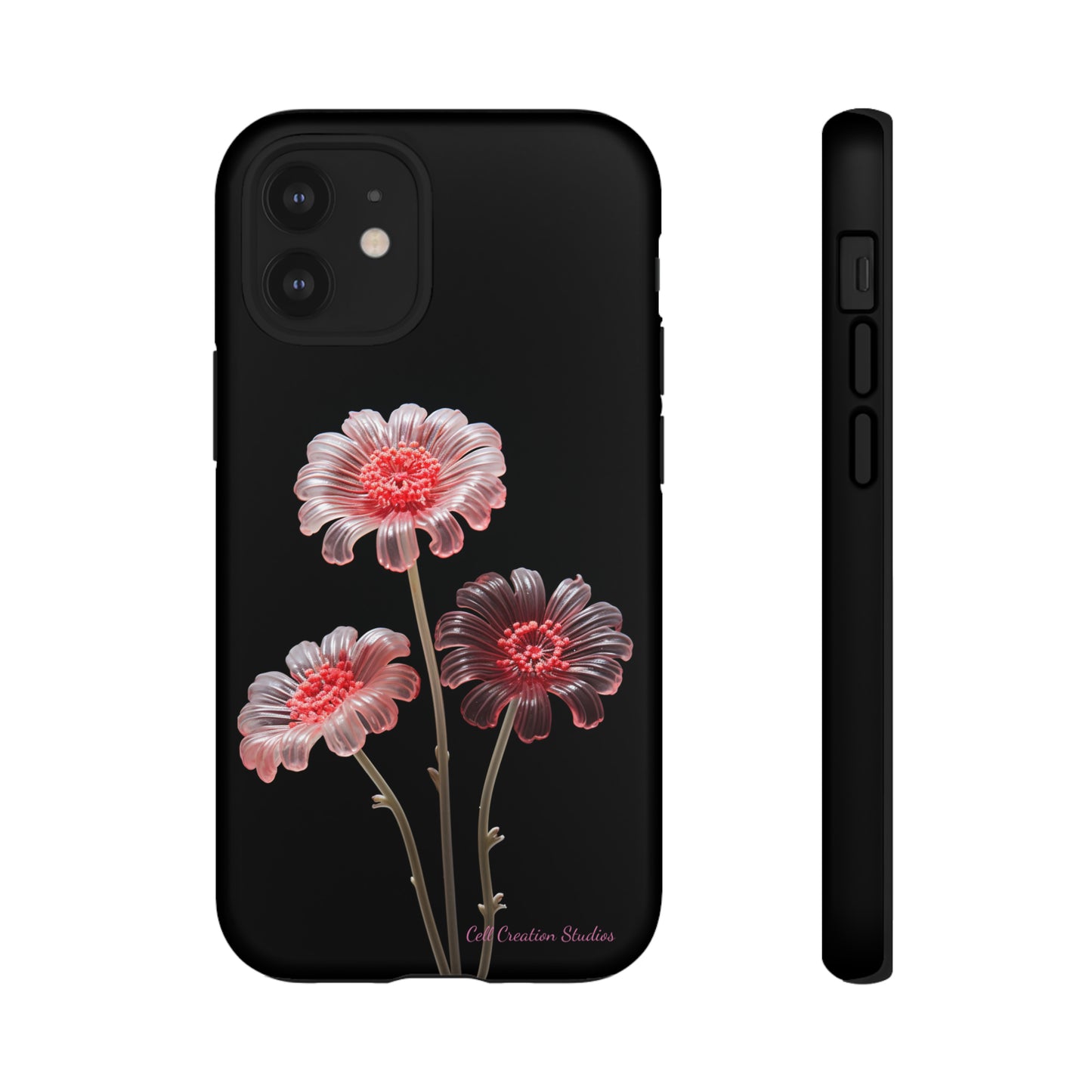 The "Desert Rose Glass Blossom" Phone Case -Tough Cases