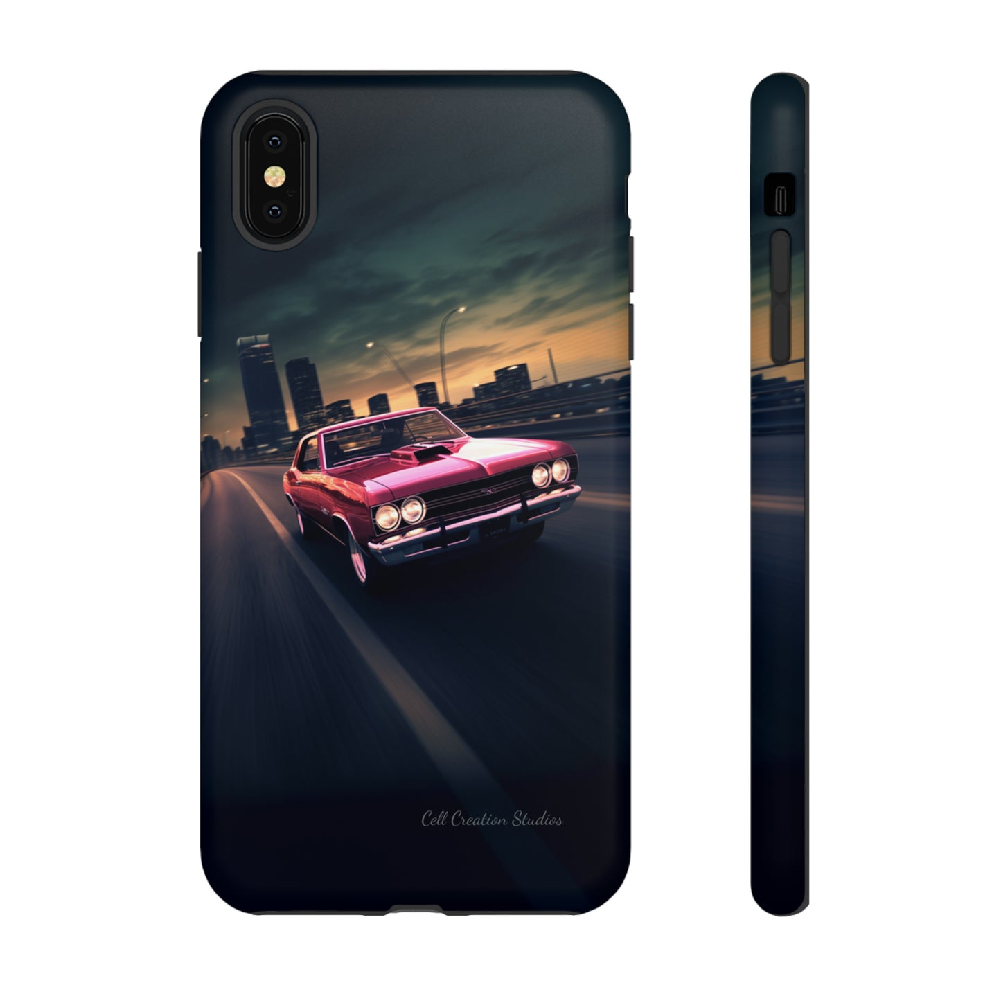 "Sunset City Cruise GTO Edition" -Tough iPhone Cases